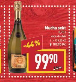 Billa Mucha sekt nabídka