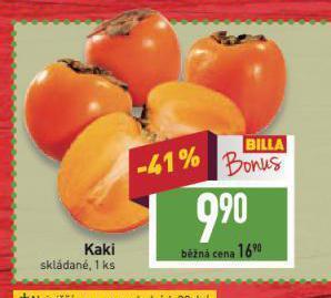 Billa Kaki nabídka