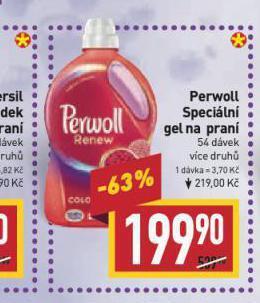 Billa Perwoll speciální gel na praní nabídka