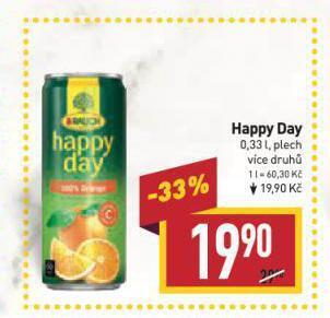 Billa Happy day nabídka