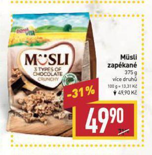 Billa Musli zapékané nabídka