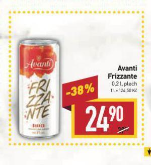 Billa Avanti frizzante nabídka