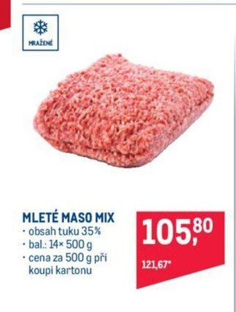 Makro MLETÉ MASO MIX nabídka