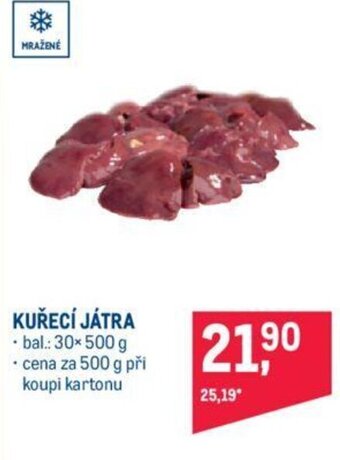 Makro KUŘECÍ JÁTRA nabídka