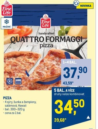 Makro PIZZA nabídka