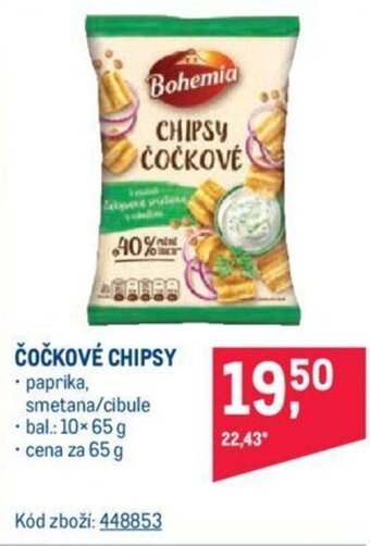 Makro ČOČKOVÉ CHIPSY nabídka