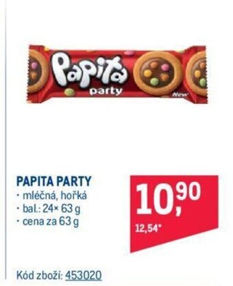 Makro PAPITA PARTY nabídka
