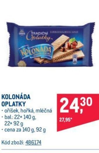 Makro KOLONÁDA OPLATKY nabídka