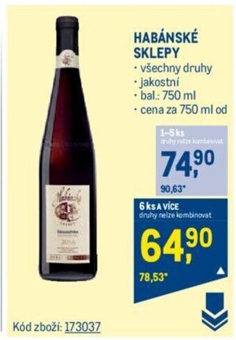 Makro HABÁNSKÉ SKLEPY nabídka