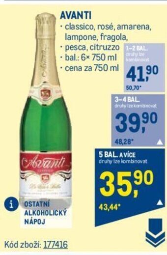 Makro AVANTI nabídka