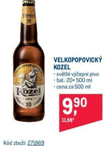 Makro VELKOPOPOVICKÝ KOZEL nabídka