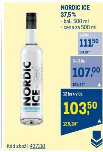 Makro NORDIC ICE 37,5% nabídka