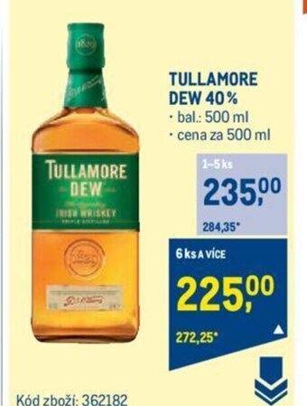 Makro TULLAMORE DEW 40% nabídka