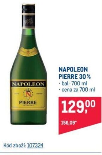 Makro NAPOLEON PIERRE 30% nabídka