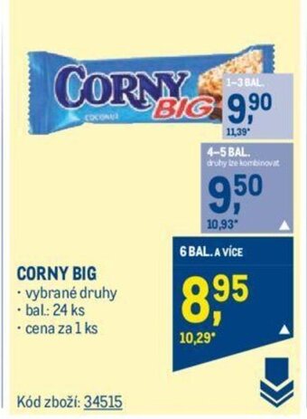 Makro CORNY BIG nabídka