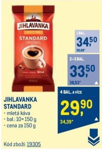 Makro JIHLAVANKA STANDARD nabídka