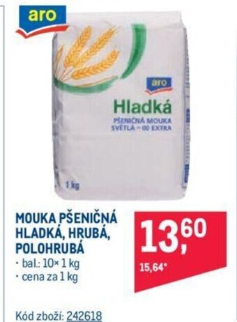 Makro MOUKA PŠENIČNÁ HLADKÁ, HRUBÁ, POLOHRUBÁ nabídka