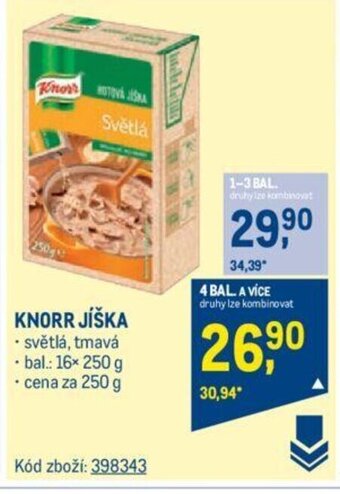 Makro KNORR JÍŠKA nabídka