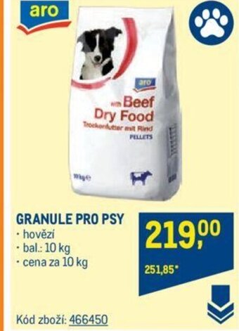 Makro GRANULE PRO PSY nabídka