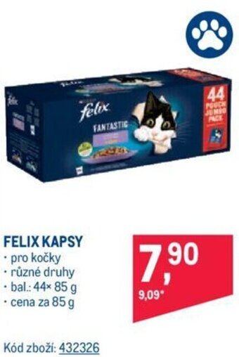 Makro FELIX KAPSY nabídka