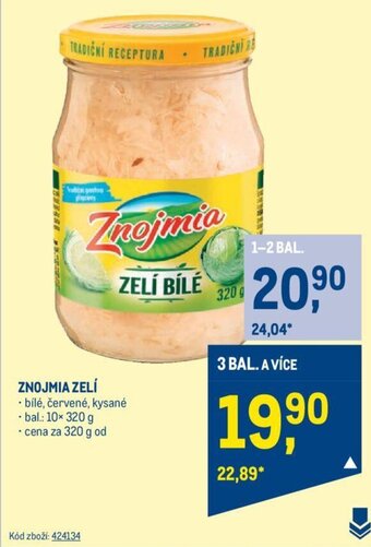 Makro ZNOJMIA ZELÍ nabídka