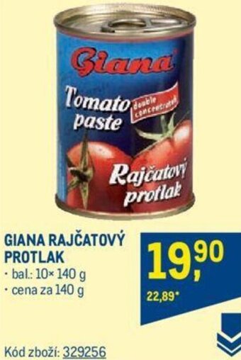 Makro GIANA RAJČATOVÝ PROTLAK nabídka