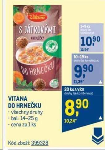 Makro VITANA DO HRNEČKU nabídka