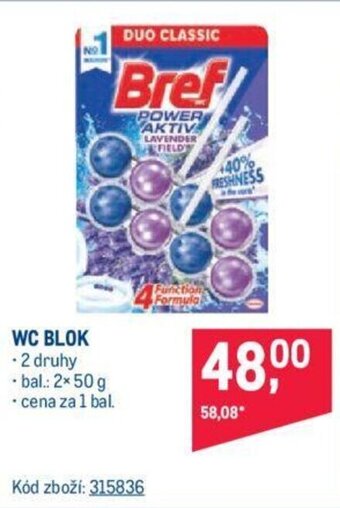 Makro WC BLOK nabídka