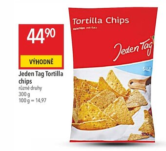 Globus Jeden Tag Tortilla chips nabídka