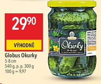 Globus Globus Okurky nabídka