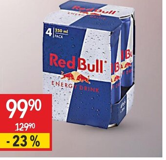 Globus Red Bull energetický nápoj 4× 0,25 l. nabídka