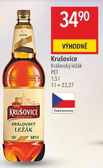 Globus Krušovice Královský ležák nabídka