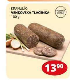 Flop Venkovská tlačenka 100 g nabídka