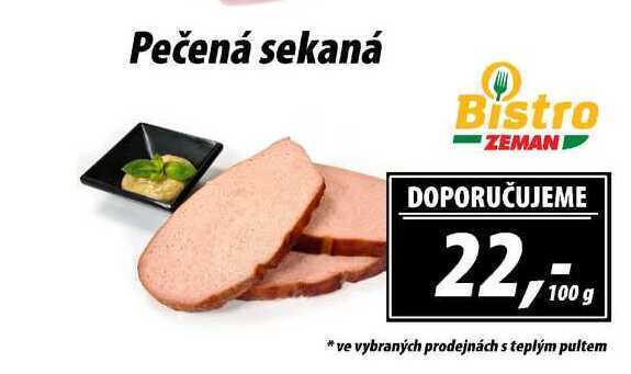 ZEMAN Pečená sekaná, 100 g nabídka