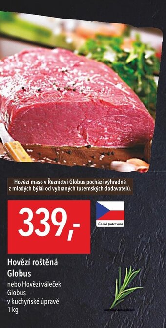 Globus Hovězí roštěná Globus nabídka