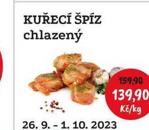 RABBIT řeznictví Kuřecí špíz chlazený 1kg nabídka