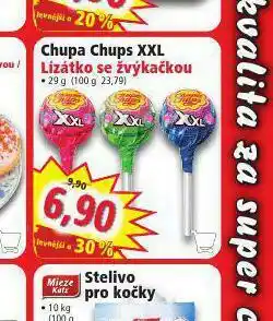 Norma Chupa chups xxl lízátko se žvýkačkou nabídka