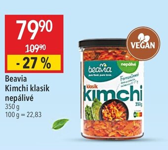Globus Beavia Kimchi klasik nepálivé 350 g nabídka