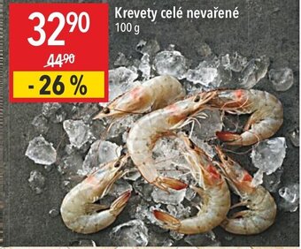 Globus Krevety celé nevařené 100 g nabídka