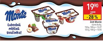 Globus Zott Monte nabídka