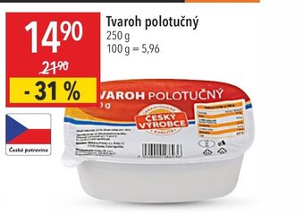 Globus Tvaroh polotučný 250 g nabídka
