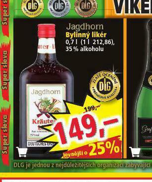 Norma Jagdhorn bylinný likér nabídka