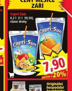 Norma Capri sun nabídka