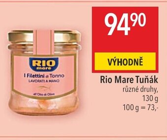 Globus Rio Mare Tuňák různé druhy, 130 g nabídka