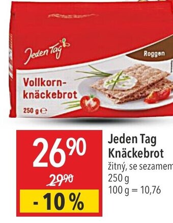 Jeden Tag Knäckebrot
