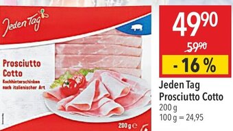 Globus Jeden Tag Prosciutto Cotto nabídka