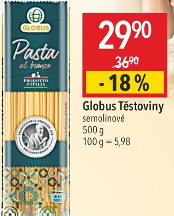 Globus Globus Těstoviny nabídka