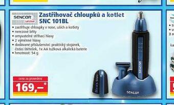 Zastřihovač chloupků a kotlet