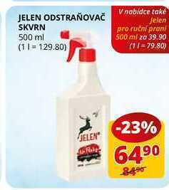 Jelen odstraňovač skvrn 500 ml