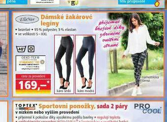 Norma Dámské žakárové legíny nabídka
